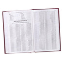 KJV Bible Pew Worship Hardcover,  Burgundy