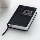 KJV Bible Mini Pocket Faux Leather, Black