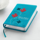 KJV Bible Compact Faux Leather, Turquoise