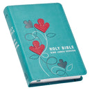 KJV Bible Compact Faux Leather, Turquoise