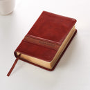 KJV Bible Compact LP Faux Leather, Brown Two-tone