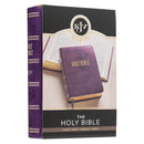 KJV Bible Compact LP Faux Leather, Purple