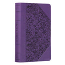 KJV Bible Giant Print Standard-size Faux Leather, Purple Two-tone
