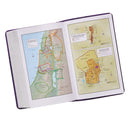 KJV Bible Giant Print Standard-size Faux Leather, Purple Two-tone