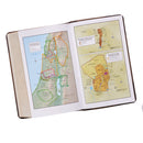 KJV Bible Giant Print Standard-size Faux Leather, Brown Two-tone