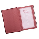 KJV Bible Super Giant Print Faux Leather, Burgundy