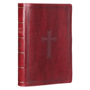 KJV Bible Super Giant Print Faux Leather, Burgundy