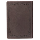 KJV Bible Super Giant Print Faux Leather, Dark Brown