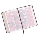 KJV Bible Super Giant Print Faux Leather, Dark Brown