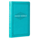 KJV Bible Gift Edition Faux Leather, Teal