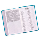 KJV Bible Gift Edition Faux Leather, Teal