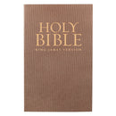 KJV Bible Gift & Award Faux Leather, Antique Gold