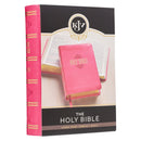 KJV Bible Compact LP Faux Leather, Pink