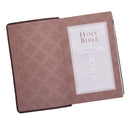 KJV Bible Giant Print Standard-size Faux Leather, Dark Brown