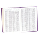 KJV Bible Super Giant Print Faux Leather, Purple