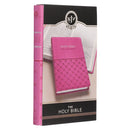 KJV Bible Gift Edition Faux Leather, Pink