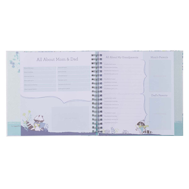 Our Baby Boy's First Year Padded Hardcover Memory Book