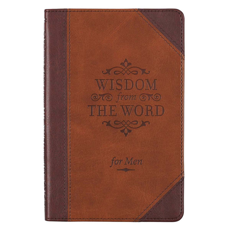 Gift Book Wisdom from the Word for Men Faux Leather