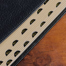 KJV Bible Deluxe Gift Full-grain Leather, Black/Saddle Tan