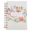 Love is Kind Coral Poppy Wirebound Journal