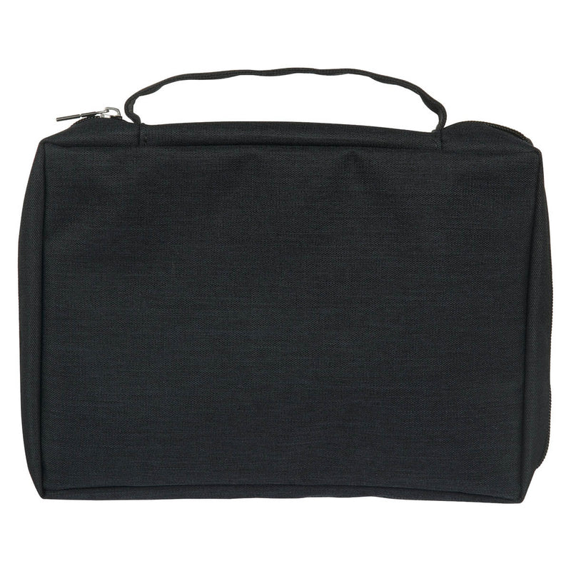 Ichthus Patch Black Bible Cover MEDIUM