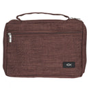 Ichthus Patch Brown Bible Cover XL