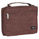 Ichthus Patch Brown Bible Cover XL