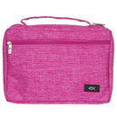 Ichthus Patch Pink Bible Cover. XL