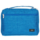 Ichthus Patch Blue Bible Cover. LARGE