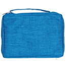 Ichthus Patch Blue Bible Cover. LARGE