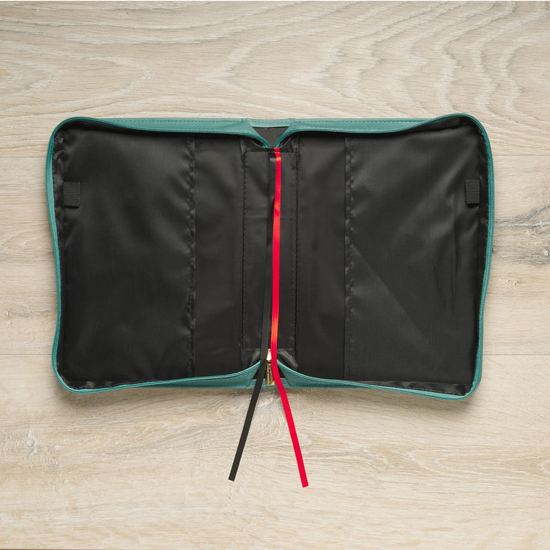 Be Still Ps. 46:10 Bible Cover Fashion Teal MEDIUM