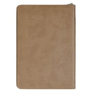 The Lord Is My Shepherd Ps. 23:1-3 Journal Slimline Zip Tan