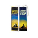A righteous man walks in integrity, Proverbs 20:7 Fabric Bookmark Set