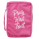 Pray Wait Trust - Poly-Canvas