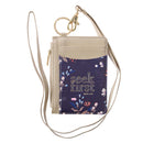 Seek First Taupe and Navy Faux Leather I