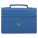 Het Koninkrijk van God Tweekleurige Blauwe Faux Le