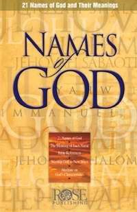 Names Of God Pamphlet (Pack Of 5)