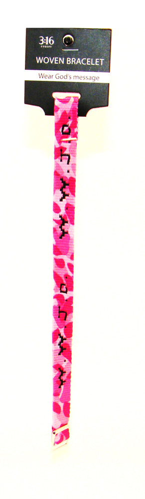 WWJD - Cameo roze