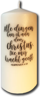 Alle dingen kan ik aan