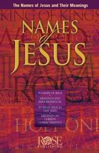 Names Of Jesus Pamphlet (Pack Of 5)