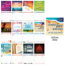 Christian wall calendar 2024