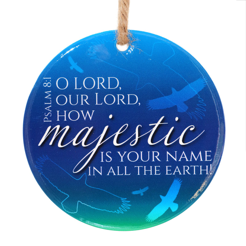 Majestueuze keramische hangdecoratie