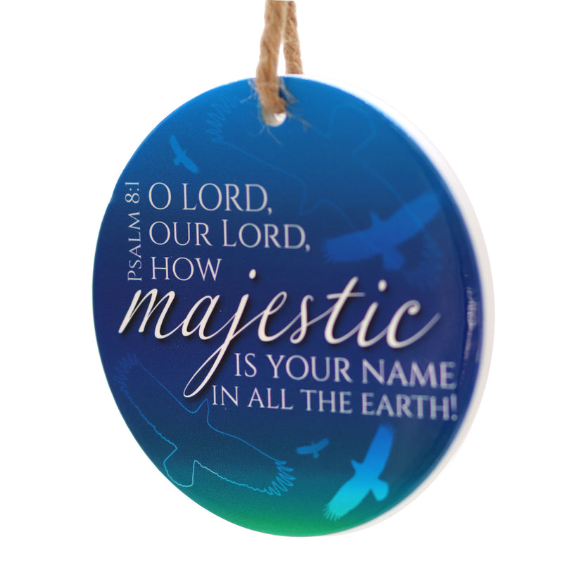 Majestueuze keramische hangdecoratie