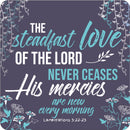 Steadfast love coaster