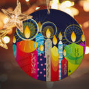 Kaarsen keramische decoratie