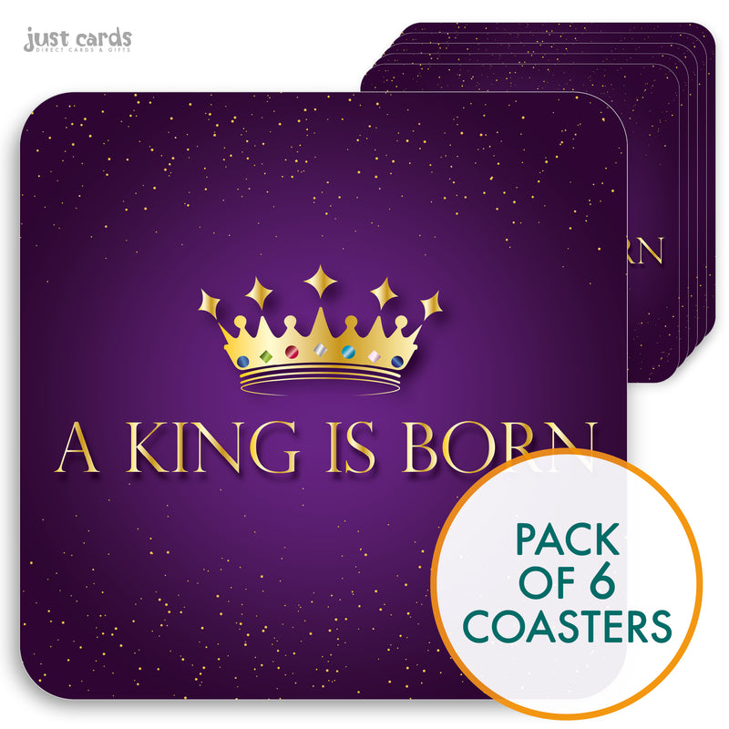 Een koning wordt geboren achtbaan