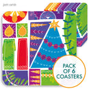 Kerstboom onderzetter