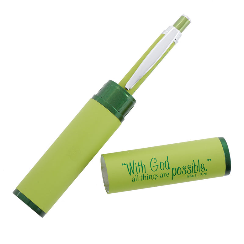 Met God zijn alle dingen mogelijk - Groen