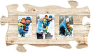 Maple wood - with 3 photo frames