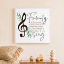 Familie is als muziek